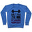 Virgin Teez  Pullover Crewneck Sweatshirt / x-small / Heathered Blue DON'T TALK TO ME UNTIL I'VE FINISHED MY MORNING WORKOUT CREWNECK SWEATSHIRT