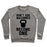 Virgin Teez  Pullover Crewneck Sweatshirt / x-small / Heathered Gray DON'T USE MACHINES. BECOME ONE. CREWNECK SWEATSHIRT