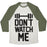 Virgin Teez  Baseball Tee Unisex Tri-Blend Baseball Tee / small / Oatmeal / Moss DON'T WATCH ME LIFTING UNISEX TRI-BLEND BASEBALL TEE