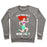 Virgin Teez  Pullover Crewneck Sweatshirt / x-small / Heathered Gray DON'T WISH FOR IT WORK FOR IT CREWNECK SWEATSHIRT