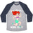 Virgin Teez  Baseball Tee Unisex Tri-Blend Baseball Tee / small / Athletic Gray / Navy DON'T WISH FOR IT WORK FOR IT UNISEX TRI-BLEND BASEBALL TEE