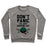 Virgin Teez  Pullover Crewneck Sweatshirt / x-small / Heathered Gray DONT PANIC (I'M JUST WORKING OUT) CREWNECK SWEATSHIRT