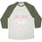 Virgin Teez  Baseball Tee Unisex Tri-Blend Baseball Tee / small / Oatmeal / Moss DONT SWEAT, SPARKLE (DARK TANK) UNISEX TRI-BLEND BASEBALL TEE