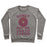 Virgin Teez  Pullover Crewneck Sweatshirt / x-small / Heathered Gray DONUT PUT ME DOWN FOR CARDIO CREWNECK SWEATSHIRT