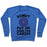 Virgin Teez  Pullover Crewneck Sweatshirt / x-small / Heathered Blue DONUT PUT ME DOWN FOR CARDIO CREWNECK SWEATSHIRT