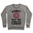 Virgin Teez  Pullover Crewneck Sweatshirt / x-small / Heathered Gray DONUT PUT ME DOWN FOR CARDIO CREWNECK SWEATSHIRT