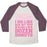 Virgin Teez  Baseball Tee Unisex Tri-Blend Baseball Tee / small / Oatmeal / Maroon DOZEN DONUT WORKOUT UNISEX TRI-BLEND BASEBALL TEE