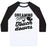 Virgin Teez  Baseball Tee Unisex Classic Baseball Tee / x-small / White/Black DREAMING OF TOUCHDOWNS UNISEX CLASSIC BASEBALL TEE