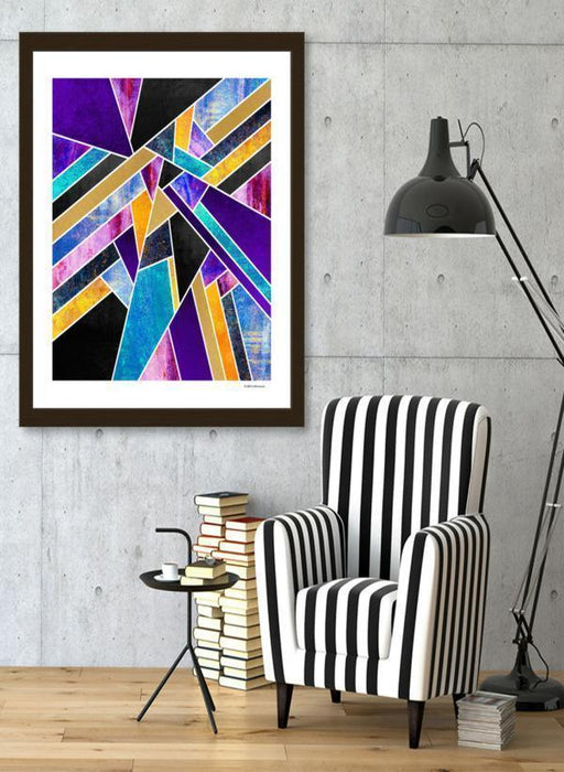 LUVD Framed Art Prints 8" x 11" / Black Dreams  Frame