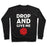 Virgin Teez  Pullover Crewneck Sweatshirt / x-small / Black DROP AND GIVE ME D20 CREWNECK SWEATSHIRT