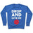 Virgin Teez  Pullover Crewneck Sweatshirt / x-small / Heathered Blue DROP AND GIVE ME D20 CREWNECK SWEATSHIRT