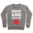 Virgin Teez  Pullover Crewneck Sweatshirt / x-small / Heathered Gray DROP AND GIVE ME D20 CREWNECK SWEATSHIRT