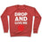Virgin Teez  Pullover Crewneck Sweatshirt / x-small / Heathered Red DROP AND GIVE ME D20 CREWNECK SWEATSHIRT