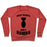 Virgin Teez  Pullover Crewneck Sweatshirt / x-small / Heathered Red DROP SQUATS NOT BOMBS CREWNECK SWEATSHIRT