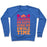 Virgin Teez  Pullover Crewneck Sweatshirt / x-small / Heathered Blue DRUNK ON REPS HIGH ON SWOLE TIME CREWNECK SWEATSHIRT