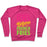Virgin Teez  Pullover Crewneck Sweatshirt / x-small / Deep Pink DUMBBELL FLYES BEFORE FRENCH FRIES CREWNECK SWEATSHIRT