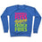 Virgin Teez  Pullover Crewneck Sweatshirt / x-small / Heathered Blue DUMBBELL FLYES BEFORE FRENCH FRIES CREWNECK SWEATSHIRT