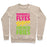 Virgin Teez  Pullover Crewneck Sweatshirt / x-small / Heathered Oatmeal DUMBBELL FLYES BEFORE FRENCH FRIES CREWNECK SWEATSHIRT
