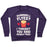 Virgin Teez  Pullover Crewneck Sweatshirt / x-small / Purple DUMBBELL FLYES I THOUGHT YOU SAID DOUBLE FRIES CREWNECK SWEATSHIRT