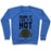 Virgin Teez  Pullover Crewneck Sweatshirt / x-small / Heathered Blue DUNK IT LIKE IT'S HOT CREWNECK SWEATSHIRT