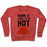Virgin Teez  Pullover Crewneck Sweatshirt / x-small / Heathered Red DUNK IT LIKE IT'S HOT CREWNECK SWEATSHIRT