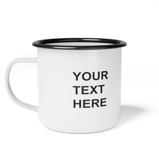 Personalized Enamel Camp Cup, Custom Enamel Camp Cup, Custom Name Age Cup, Birthday Gift, Birthday Enamel Camp Cup, Custom Enamel Camp Cup, Birthday Tee Enamel Camp Cup