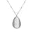 Personalized Oval Necklace, Custom Jewelry, With Your Own Text or Design, Handmade Custom Oval Necklace