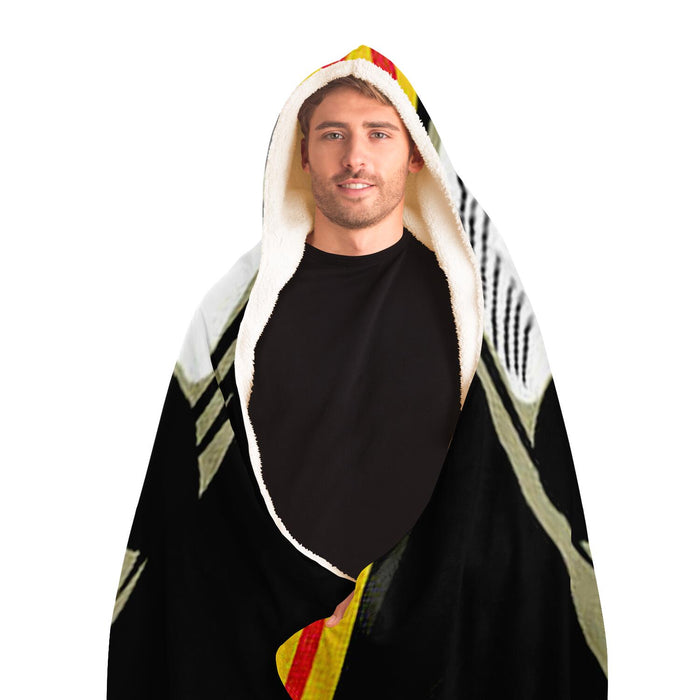 Goth Guys Hooded Blanket