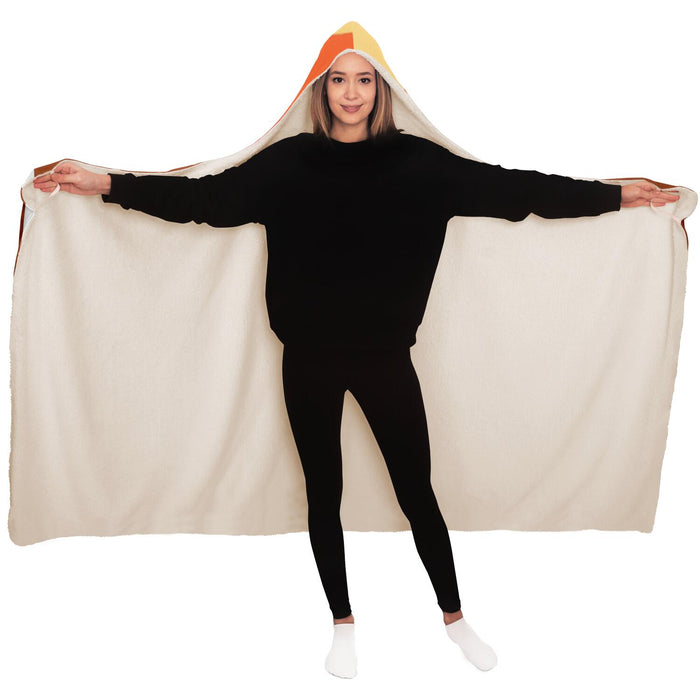 Milltary Scene Hooded Blanket