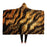 Leopard Pattern Hooded Blanket