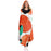 Fruit Pattern Hooded Blanket