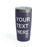 Custom Logo Tumbler, Team Logo Here Tumbler, Personalized Tumbler, Text on a Tumbler, Your Business Logo or Brand Logo Ringneck Tumbler, 20oz
