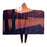Mountain Landscape First Person Hooded Blanket