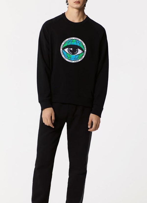 Farhan Ahmed Sweat Shirt Small EARH SWEATSHIRT BLACK
