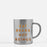 Eat Beans Not Beings Vegan Quote Gold & Silver Mug