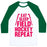 Virgin Teez  Baseball Tee Unisex Classic Baseball Tee / x-small / White/Dark Green EAT SLEEP FIELD HOCKEY REPEAT UNISEX CLASSIC BASEBALL TEE