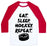 Virgin Teez  Baseball Tee Unisex Classic Baseball Tee / x-small / White/Red EAT SLEEP HOCKEY UNISEX CLASSIC BASEBALL TEE
