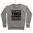 Virgin Teez  Pullover Crewneck Sweatshirt / x-small / Heathered Gray EATING ALL OF THESE COOKIES WAS A REAL WORKOUT CREWNECK SWEATSHIRT