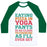Virgin Teez  Baseball Tee Unisex Classic Baseball Tee / x-small / White/Dark Green EATING PIZZA IN YOGA PANTS IS AS CLOSE TO EXERCISE AS I'LL EVER GET UNISEX CLASSIC BASEBALL TEE