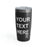 Custom Logo Tumbler, Team Logo Here Tumbler, Personalized Tumbler, Text on a Tumbler, Your Business Logo or Brand Logo Ringneck Tumbler, 20oz
