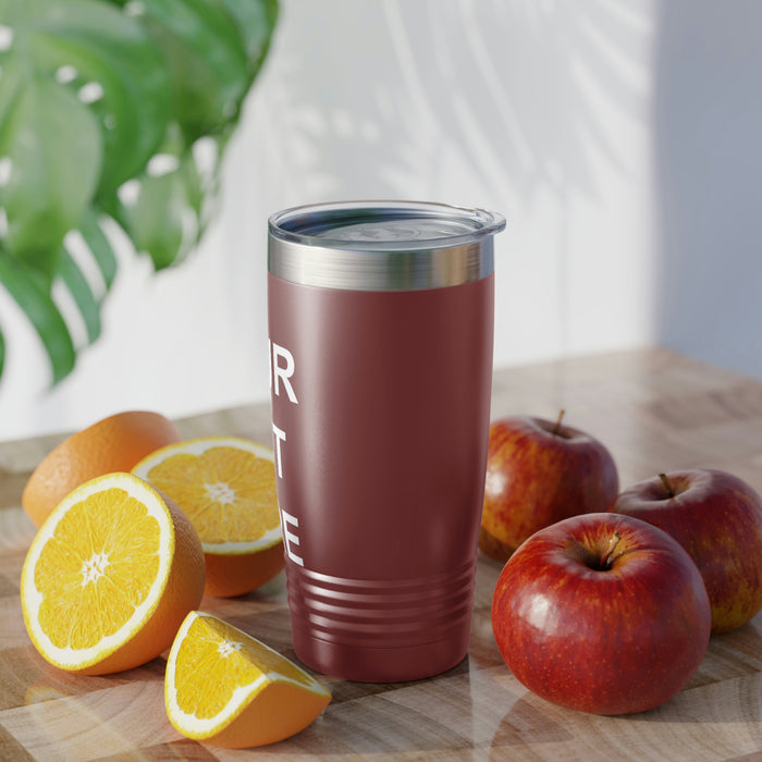 Custom Logo Tumbler, Team Logo Here Tumbler, Personalized Tumbler, Text on a Tumbler, Your Business Logo or Brand Logo Ringneck Tumbler, 20oz