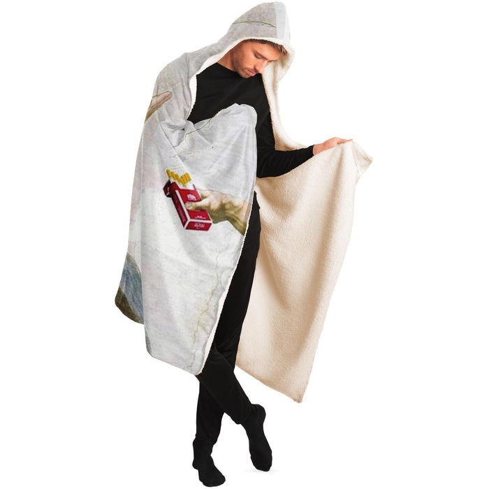 No Smokeing Hooded Blanket