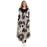 Leopard  Pattern Hooded Blanket