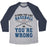 Virgin Teez  Baseball Tee Unisex Tri-Blend Baseball Tee / small / Athletic Gray / Navy EITHER YOU LIKE BASEBALL OR YOU'RE WRONG UNISEX TRI-BLEND BASEBALL TEE