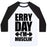Virgin Teez  Baseball Tee Unisex Classic Baseball Tee / x-small / White/Black ERRY DAY I'M MUSCLIN' UNISEX CLASSIC BASEBALL TEE