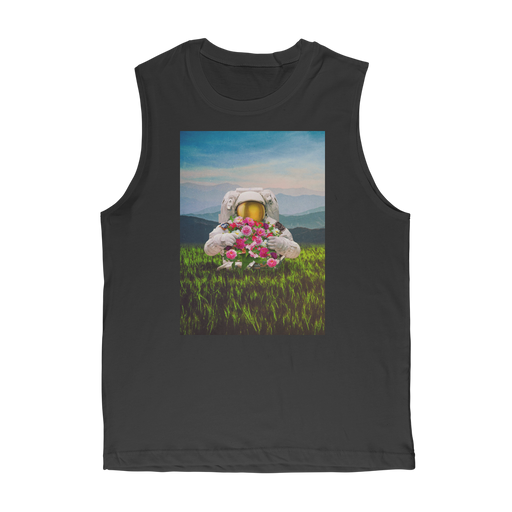 VIRGIN TEEZ Tank Top Black / Unisex / S Escape the Universe Premium Adult Muscle Top