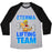 Virgin Teez  Baseball Tee Unisex Tri-Blend Baseball Tee / small / Athletic Gray / Black ETERNIA LIFTING TEAM UNISEX TRI-BLEND BASEBALL TEE