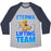 Virgin Teez  Baseball Tee Unisex Tri-Blend Baseball Tee / small / Athletic Gray / Navy ETERNIA LIFTING TEAM UNISEX TRI-BLEND BASEBALL TEE