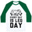 Virgin Teez  Baseball Tee Unisex Classic Baseball Tee / x-small / White/Dark Green EVERY DAY IS LEG DAY (KANGAROO) UNISEX CLASSIC BASEBALL TEE