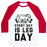 Virgin Teez  Baseball Tee Unisex Classic Baseball Tee / x-small / White/Red EVERY DAY IS LEG DAY (KANGAROO) UNISEX CLASSIC BASEBALL TEE